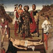 Dieric Bouts Martyrdom of St Erasmus oil on canvas